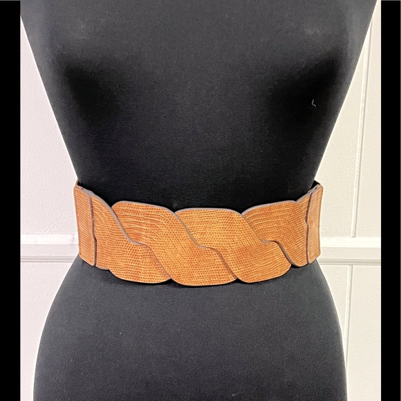 LIKE NEW‼️(Set of 2) BCBGMaxAzria Stretch Belts -XS - Picture 2 of 6